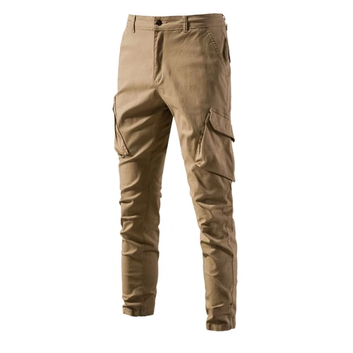 Breathable Multi-Pocket Casual Trousers for Men