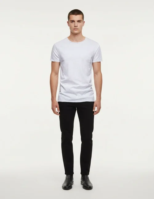 Ademend, nauwsluitend zomer T-shirt voor heren
