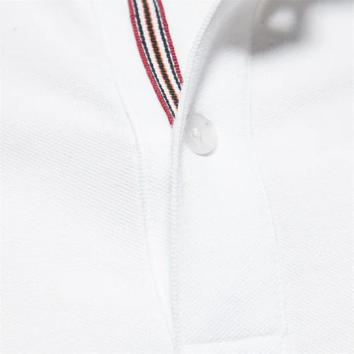 Breathable Short-Sleeve Men's Polo Shirt with Deer Embroidery