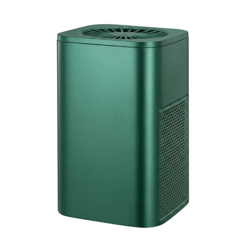 Portable HEPA Air Purifier with Dual Active Carbon Filter, Quiet ≤30dB Operation, USB Powered Compact Air Cleaner for Home, Office & Spaces up to 42m²