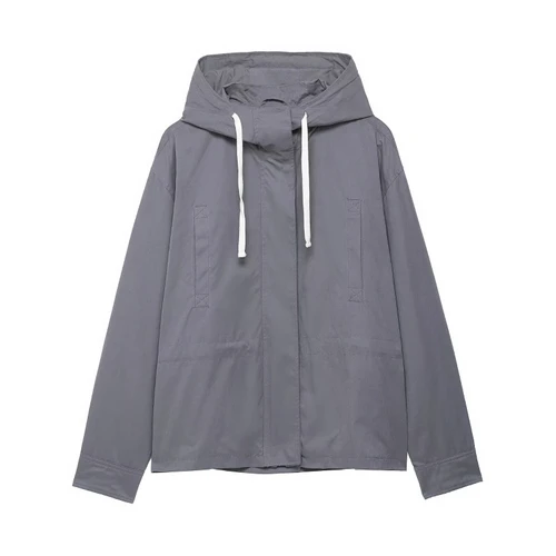 Women's Hooded Utility Jumpsuit Romper KUN-00005