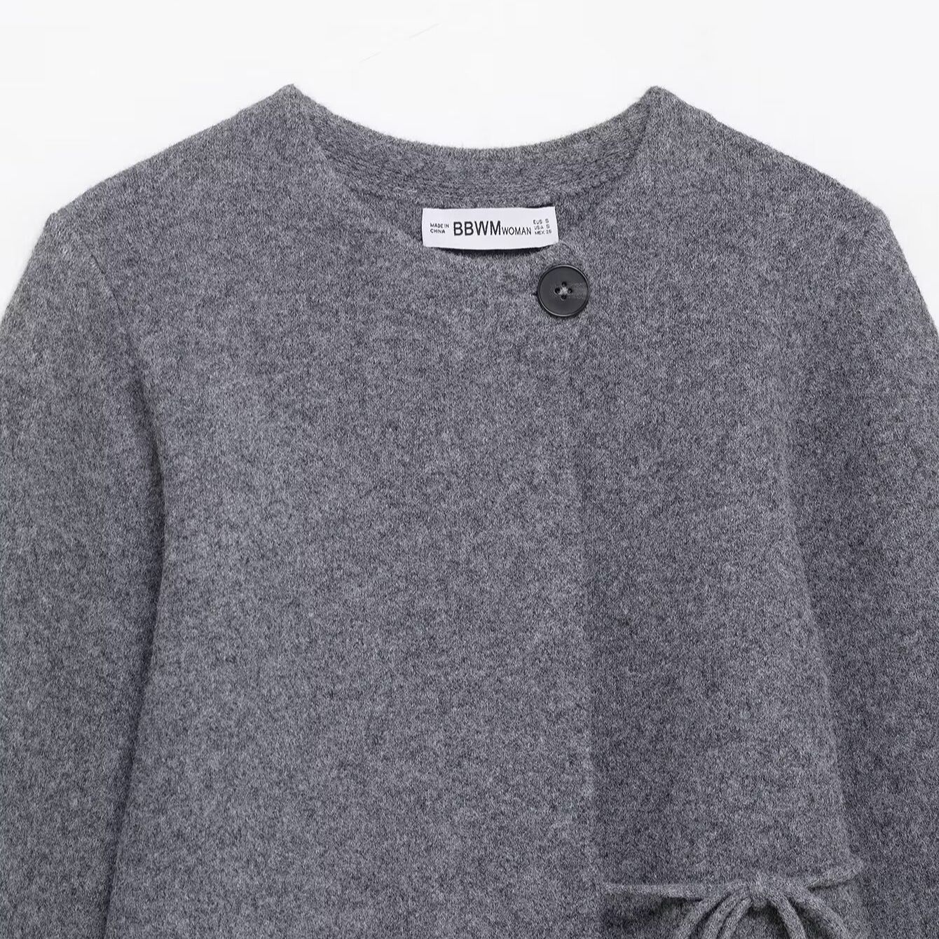 Knit Cardigan Women's Stylish Split Sleeve Sweater KUN-00004