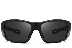 Rectangular Black TR90 Polarized Sunglasses #BS0205-0065