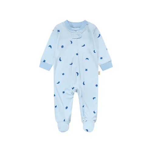 Baby-Leggings aus Baumwolle mit hohem Bund und niedlichen Aufnähern