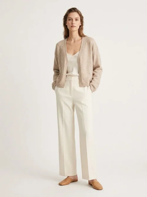 Women's Open Front Knit Cardigan Sweater