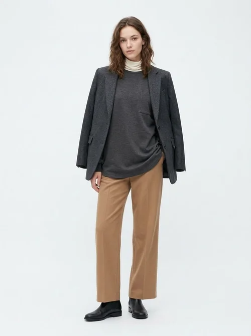 Women's Casual Long Sleeve Pocket Sweatshirt