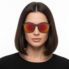 Rectangular Orange TR90 Polarized Sunglasses #BS0205-0001