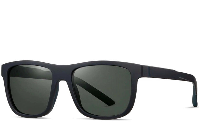 Rectangular Grey TR90 Polarized Sunglasses #BS0205-0004
