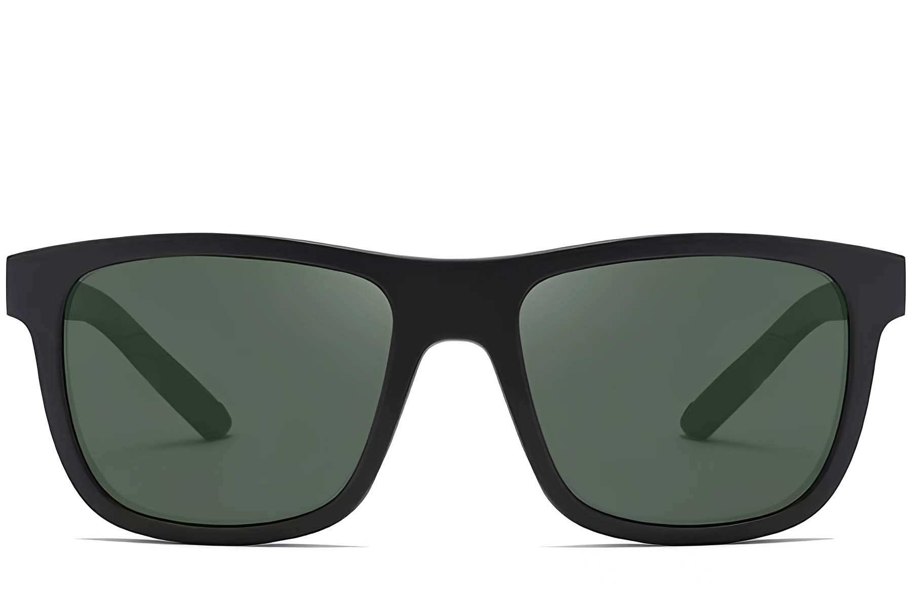 Rectangular Grey TR90 Sunglasses #BS0205-0004