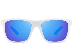 Rectangular White TR90 Sunglasses #BS0205-0005