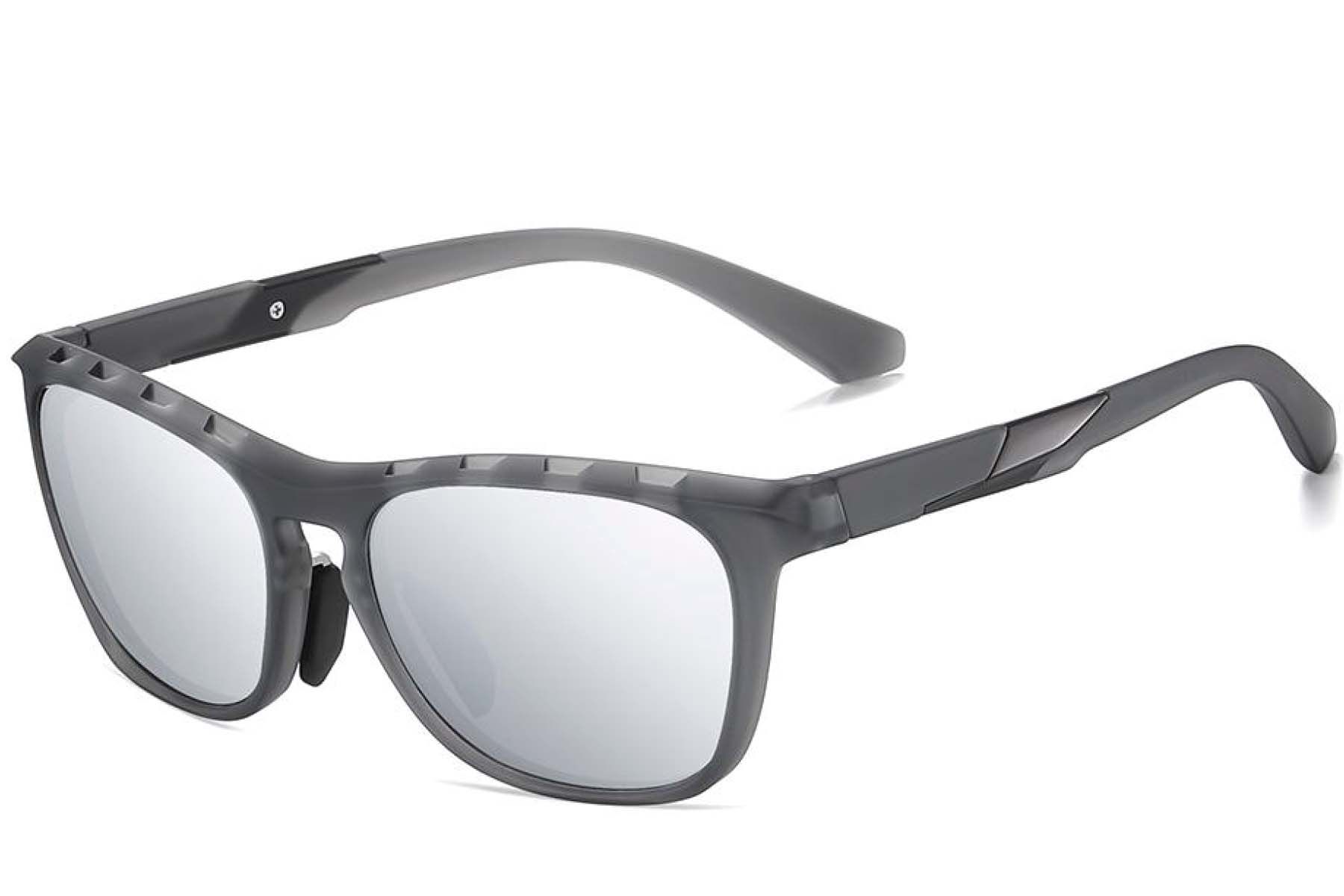 Rectangular Grey TR90 Sunglasses #BS0205-0010