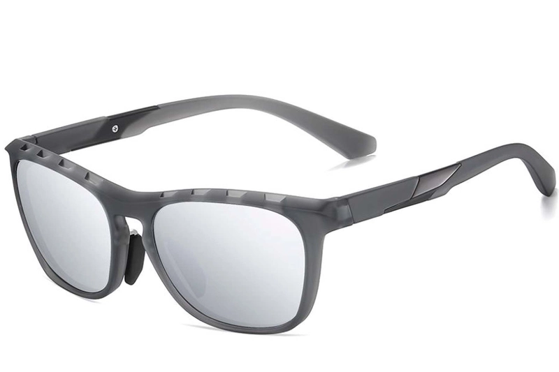 Rectangular Grey TR90 Sunglasses #BS0205-0010