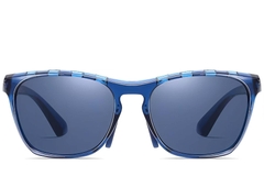 Rectangular Blue TR90 Sunglasses #BS0205-0011