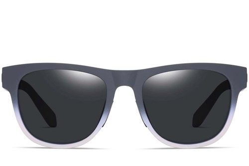 Rectangular Grey TR90 Sunglasses #BS0205-0013
