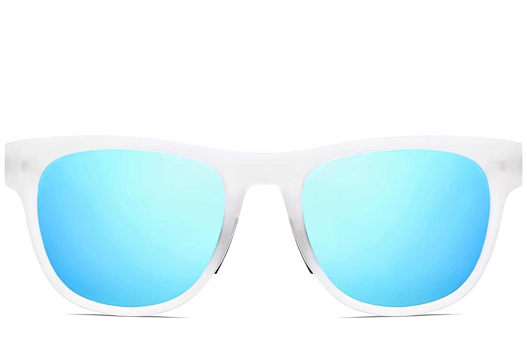 Rectangular Blue TR90 Polarized Sunglasses #BS0205-0016