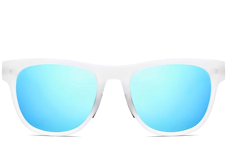 Rectangular Blue TR90 Polarized Sunglasses #BS0205-0016