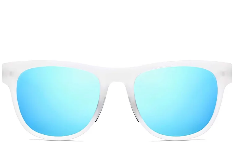 Rectangular Blue TR90 Polarized Sunglasses #BS0205-0016