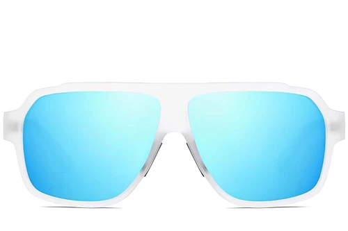 Aviator White TR90 Sunglasses #BS0205-0020