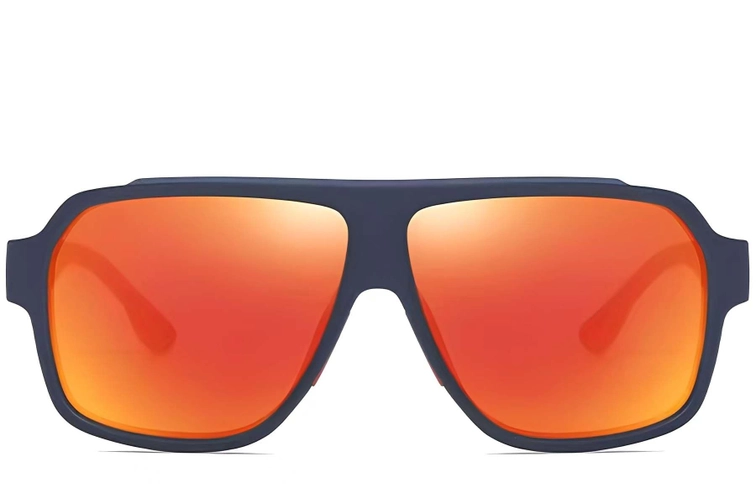 Aviator Orange TR90 Polarized Sunglasses #BS0205-0021