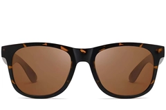 Rectangular Tortoiseshell Plastic Sunglasses #BS0205-0026