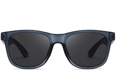 Rectangular Blue Plastic Sunglasses #BS0205-0029