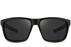 Rectangular Green Plastic Sunglasses #BS0205-0032