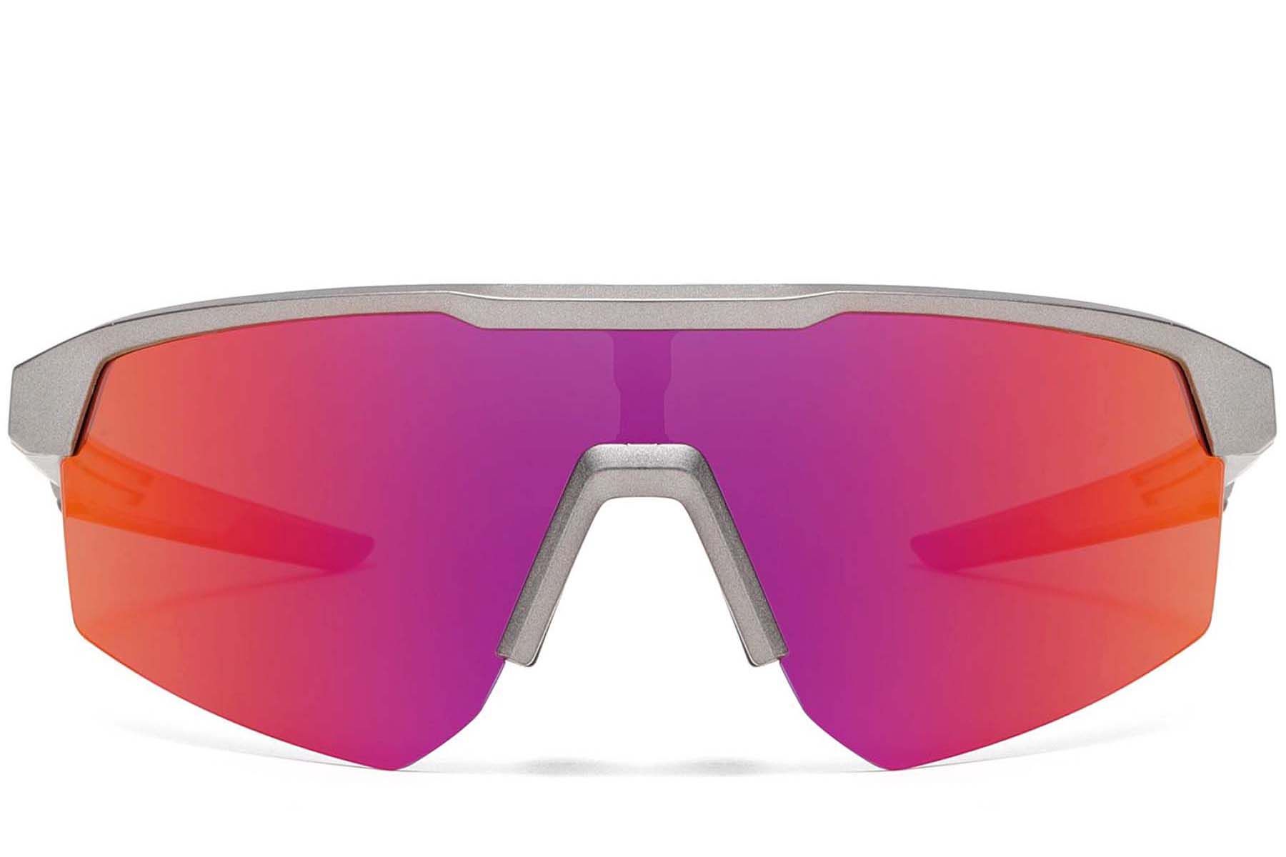 Semi-rimless Grey TR90 Sunglasses #BS0205-0045