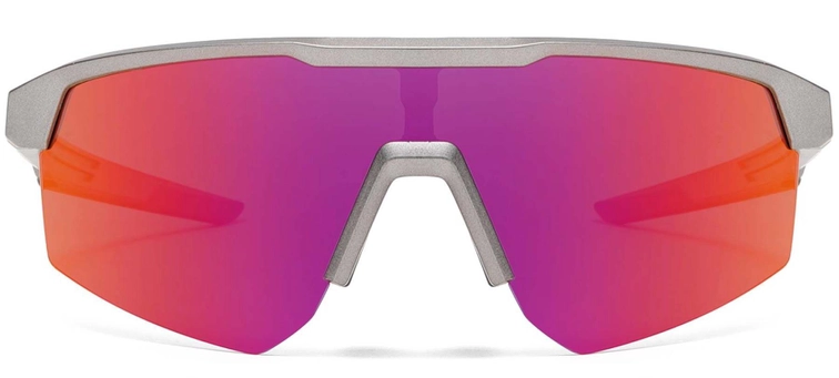 Semi-rimless Orange TR90 Polarized Sunglasses #BS0205-0045