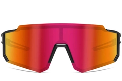 Irregular Orange Plastic Polarized Sunglasses #BS0205-0048