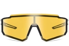 Aviator Black Plastic Sunglasses #BS0205-0049