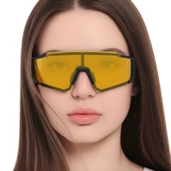 Aviator Black Plastic Sunglasses #BS0205-0049