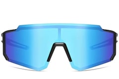 Aviator Black Plastic Sunglasses #BS0205-0050