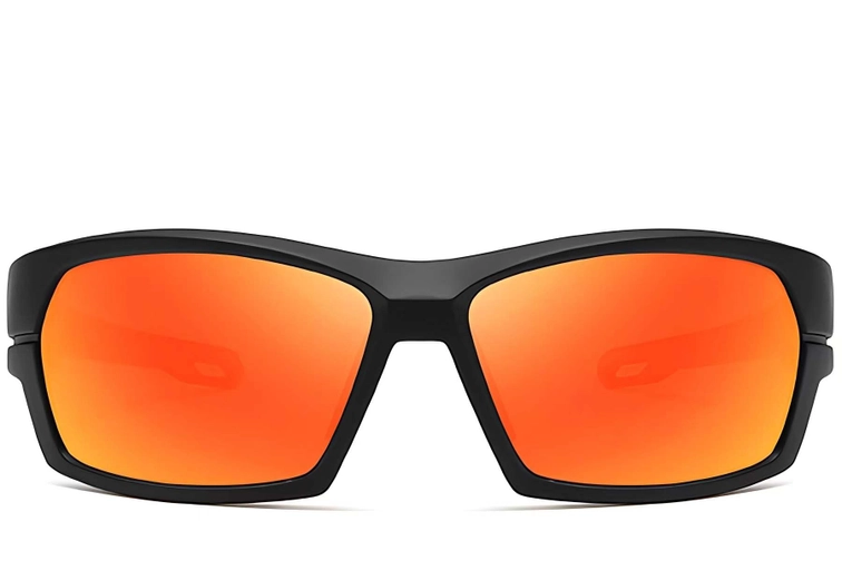 Rectangular Black TR90 Sunglasses #BS0205-0060