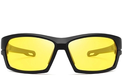 Rectangular Black TR90 Sunglasses #BS0205-0061