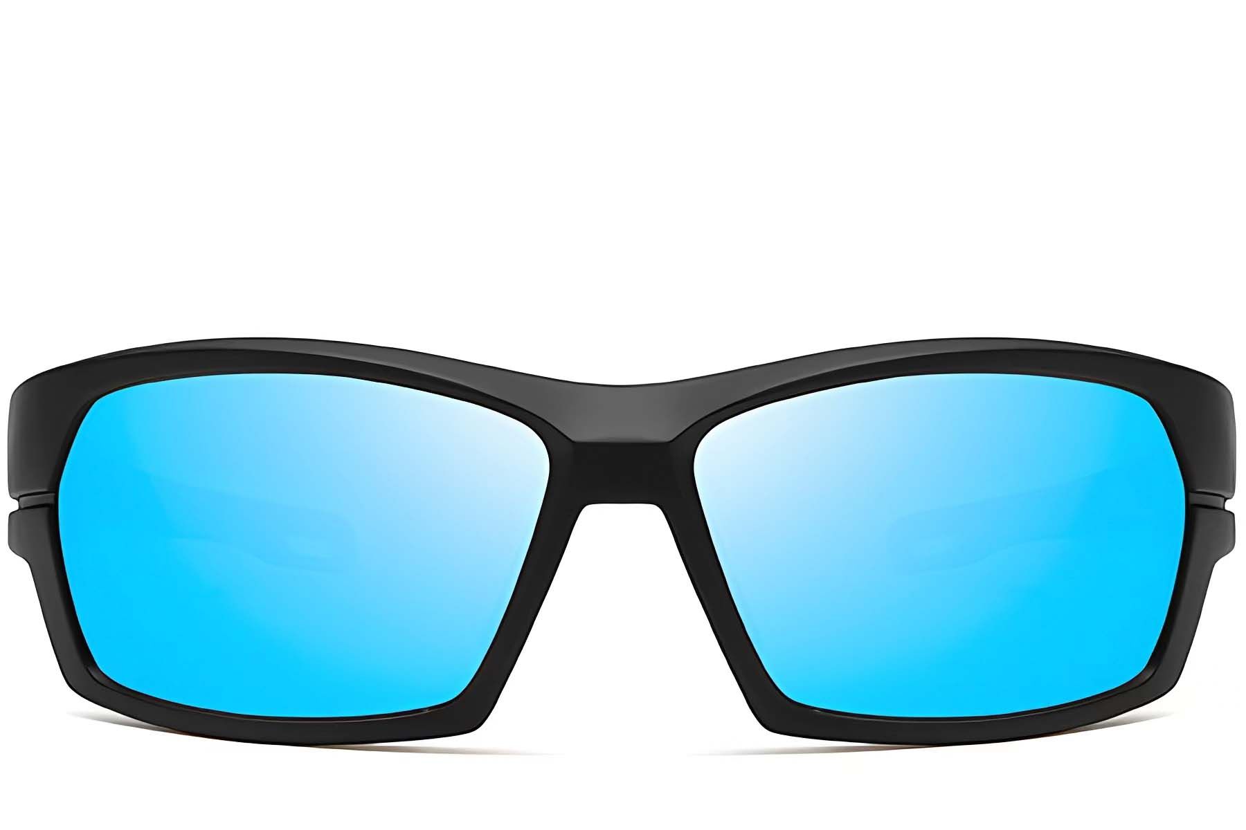 Rectangular Black TR90 Sunglasses #BS0205-0062