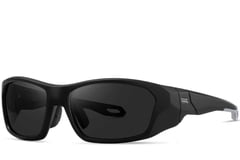 Rectangular Black TR90 Polarized Sunglasses #BS0205-0065