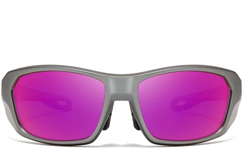 Rectangular Grey TR90 Sunglasses #BS0205-0069