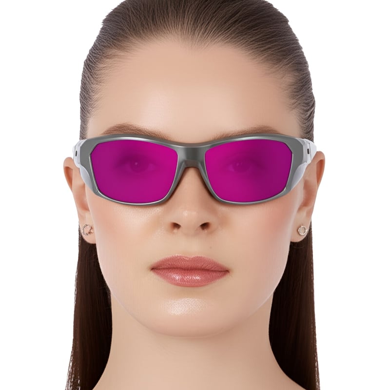 Rectangular Grey TR90 Sunglasses #BS0205-0069