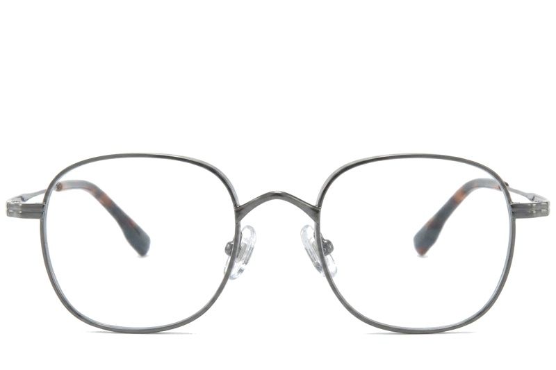 Rectangular Silver Titanium Glasses #BS0218-0119