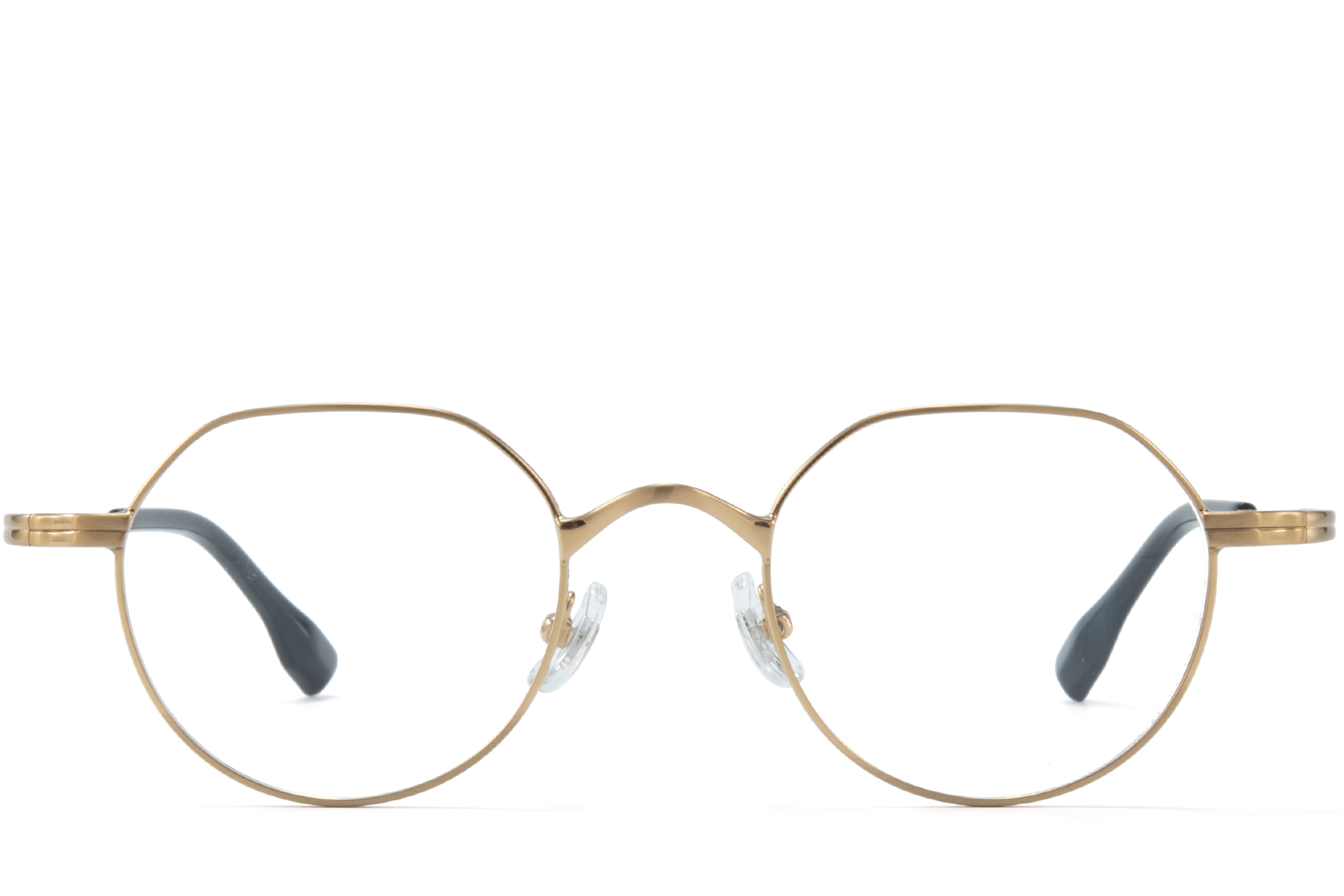 Oval Golden Titanium Glasses #BS0218-0135