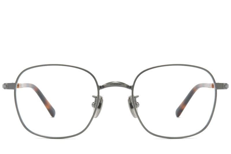 Rectangular Silver Titanium Glasses #BS0218-0164