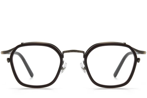 Geometric Brown Titanium Glasses #BS0218-0189