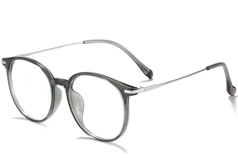 Oval Green Titanium Glasses #BS0218-0231