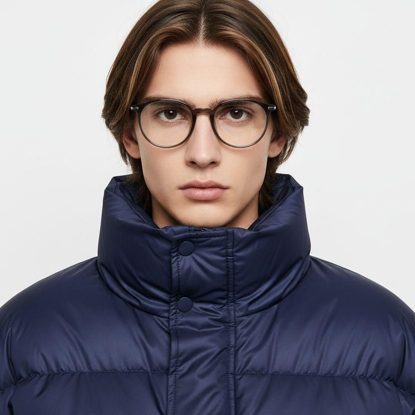 Oval Green Titanium Glasses #BS0218-0231