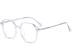 Geometric Purple Titanium Glasses #BS0218-0237