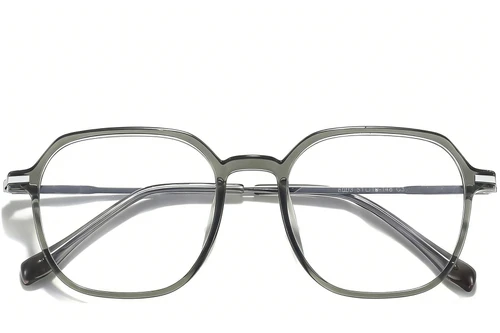 Rectangular Green Titanium Glasses #BS0218-0245