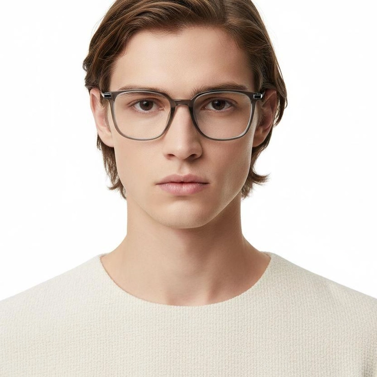 Rectangular Green Titanium Glasses #BS0218-0252