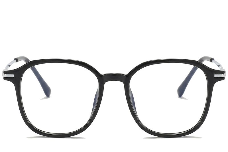 Rectangular Black Titanium Glasses #BS0218-0264