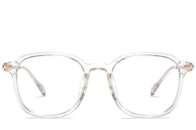 Rectangular Pink Titanium Glasses #BS0218-0270