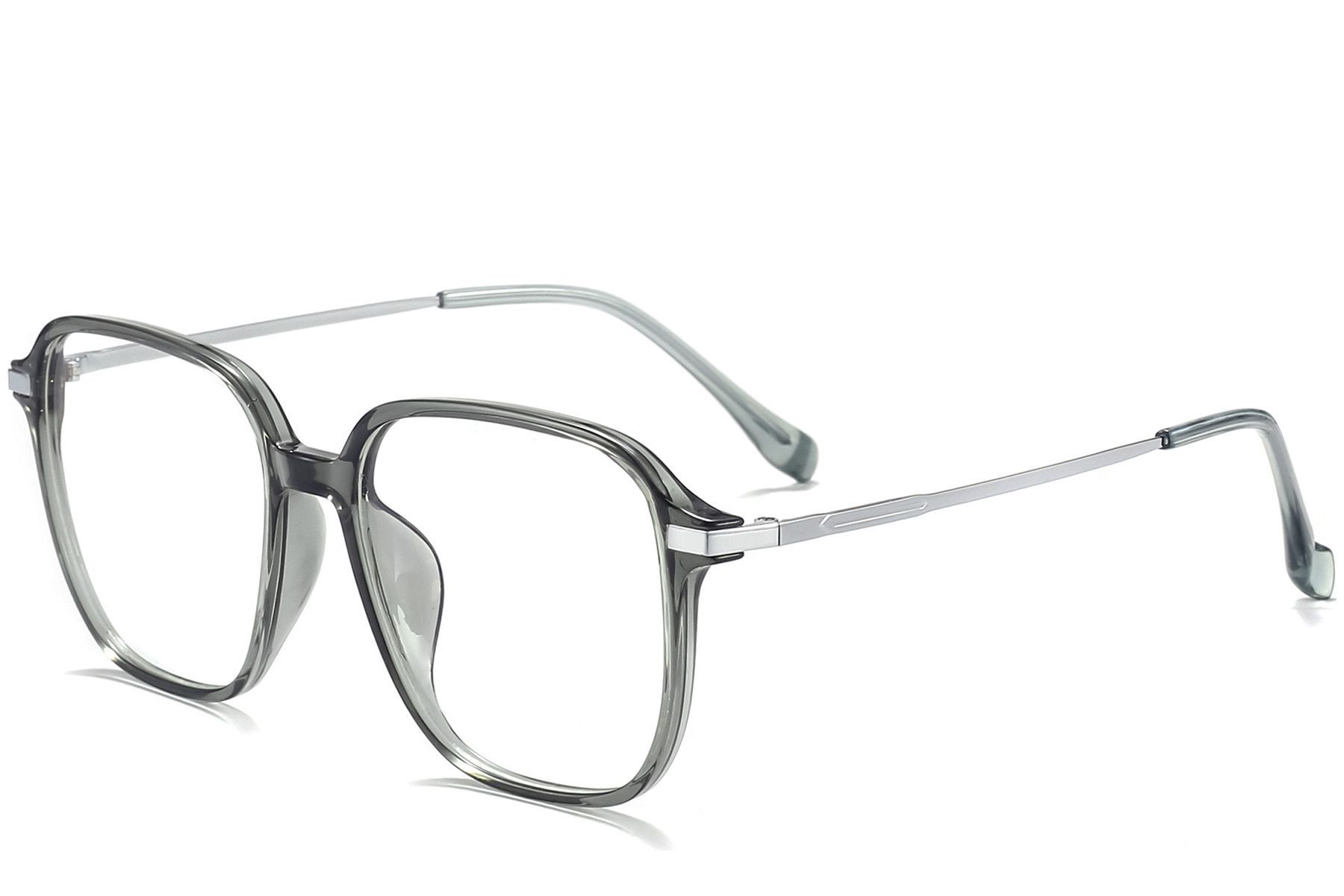 Rectangular Green Titanium Glasses #BS0218-0280